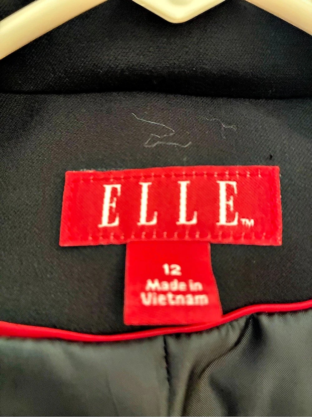 ELLE Black Blazer Size 12 NWT - Picture 4 of 4